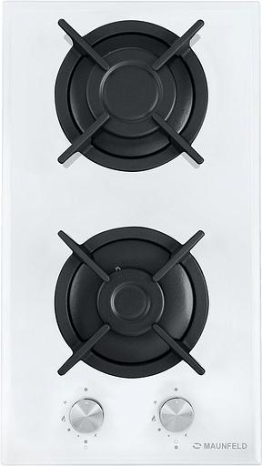 Газовая варочная поверхность Maunfeld EGHG.32.1CW/G белый фото 1