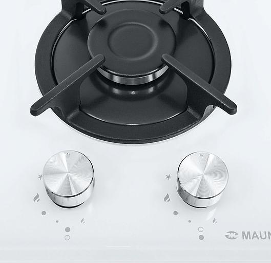 Газовая варочная поверхность Maunfeld EGHG.32.1CW/G белый фото 5