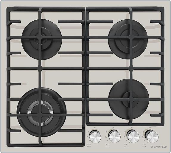 Газовая варочная поверхность Maunfeld EGHG.64.63CBG/G бежевый фото 1