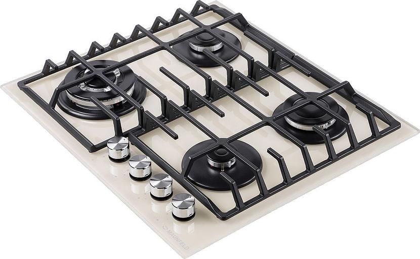 Газовая варочная поверхность Maunfeld EGHG.64.63CBG/G бежевый фото 3