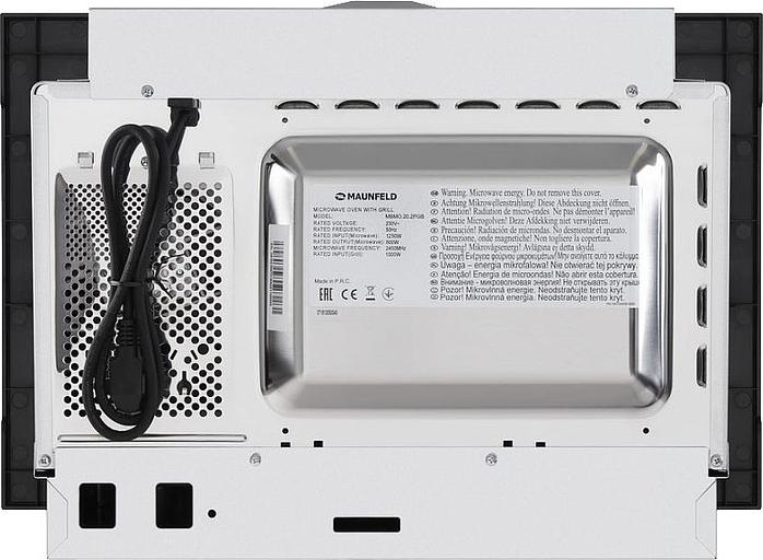 Микроволновая печь Maunfeld MBMO.20.1PGB черный (встраиваемая) фото 8