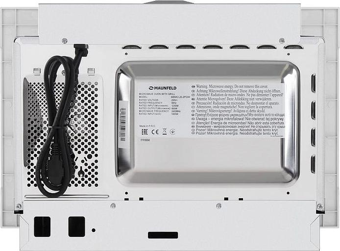 Микроволновая печь Maunfeld MBMO.20.1PGW белый (встраиваемая) фото 10