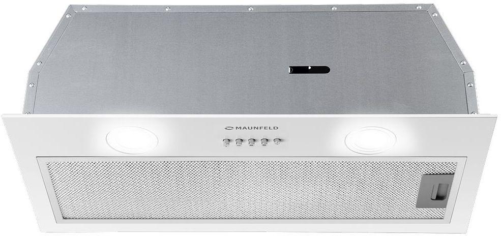 Вытяжка встраиваемая Maunfeld THAMES 601PM белый управление: кнопочное (1 мотор) фото 2