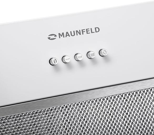 Вытяжка встраиваемая Maunfeld THAMES 601PM белый управление: кнопочное (1 мотор) фото 7