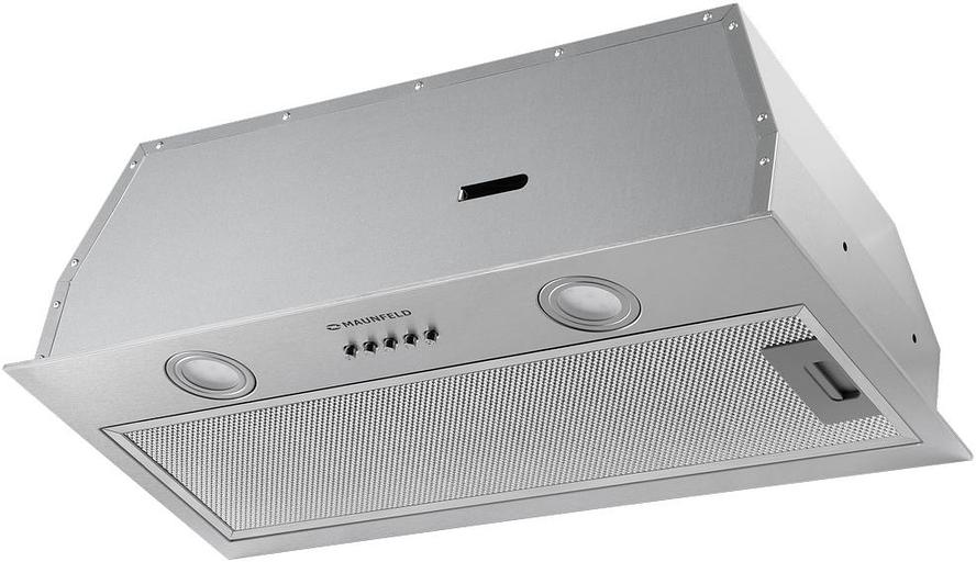 Вытяжка встраиваемая Maunfeld THAMES 601PM нержавеющая сталь управление: кнопочное (1 мотор) фото 1