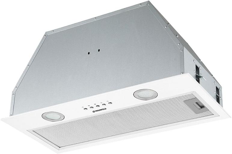 Вытяжка встраиваемая Maunfeld TRAPEZE 602M белый управление: кнопочное (1 мотор) фото 1