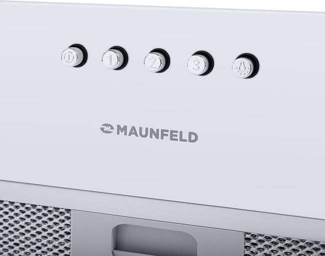 Вытяжка встраиваемая Maunfeld Crosby Power 50 белый управление: кнопочное (1 мотор) фото 8