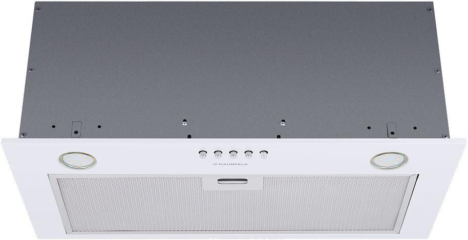 Вытяжка встраиваемая Maunfeld Crosby Power 50 белый управление: кнопочное (1 мотор) фото 10