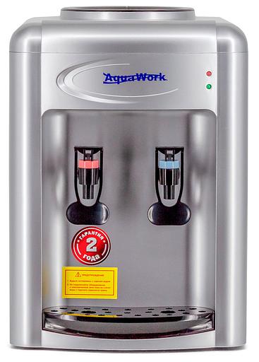 Кулер Aqua Work 0.7-TKR настольный серебристый фото 1