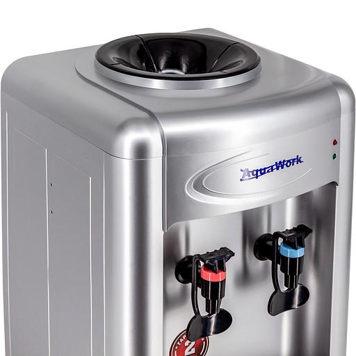 Кулер Aqua Work 0.7-TKR настольный серебристый фото 6