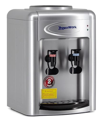 Кулер Aqua Work 0.7-TDR настольный электронный серебристый фото 3