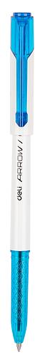 Ручка шариковая Deli EQ23-BL 0.7мм белый синие чернила (1шт) фото 1