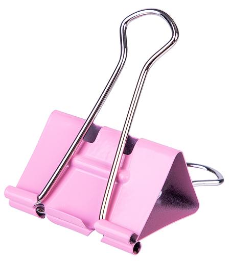 Зажимы Deli E8552S металл 41мм ассорти (упак.:24шт) пластиковая туба фото 5