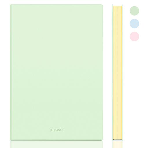 Блокнот Deli 22283LT-GREEN 210х143мм искусст. кожа 96л светло-зеленый фото 1