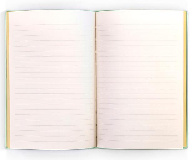 Блокнот Deli 22283LT-GREEN 210х143мм искусст. кожа 96л светло-зеленый фото 2