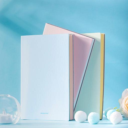 Блокнот Deli 22283LT-BLUE 210х143мм искусст. кожа 96л голубой фото 5