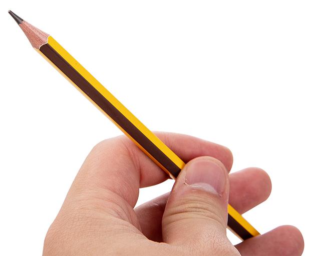 Карандаш чернографит. Deli EC004-2B 2B шестигран. ластик коробка картонная (12шт) фото 5