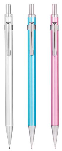 Карандаш механический Deli EU999 0.5мм метал. корпус ассорти фото 3