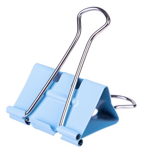 Зажимы Deli E8554S металл 25мм ассорти (упак.:48шт) пластиковая туба фото 4