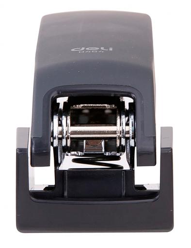 Степлер настольный Deli E0464BLACK Exceed 24/6 26/6 (25листов) черный 100скоб металл/пластик коробка фото 6