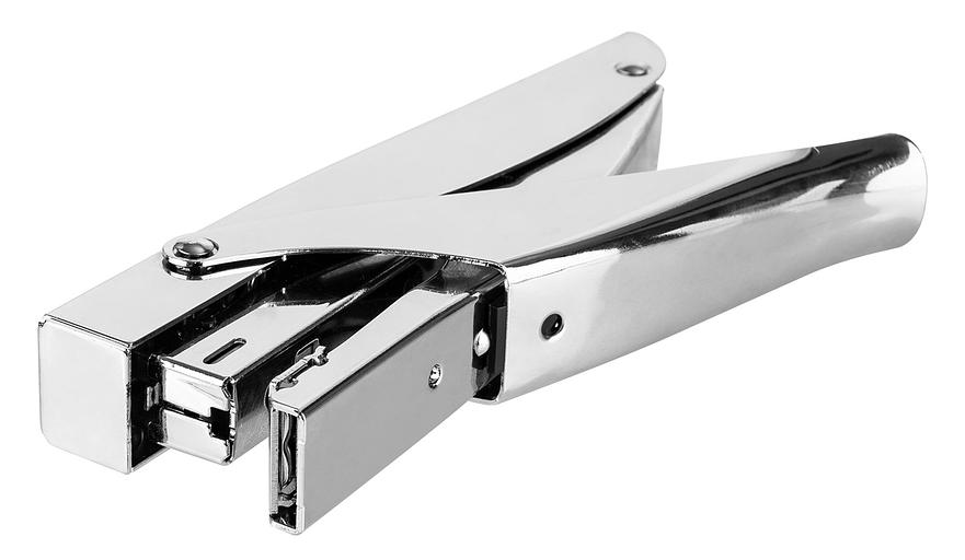 Плиер Deli E0346S 24/6 26/6 (25листов) серебристый металл фото 3