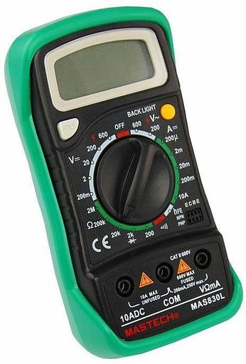 Мультиметр Mastech MAS830L фото 1