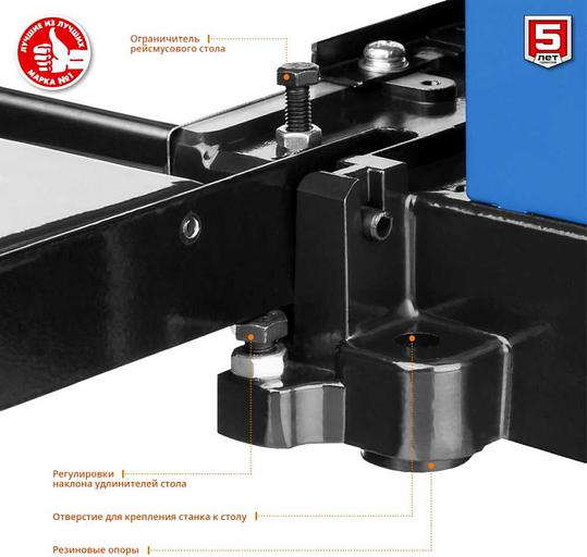 Станок рейсмусовый Зубр РС-305 2000W фото 9