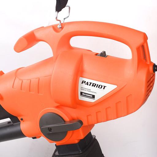 Воздуходувка-пылесос Patriot BV2000E 2000Вт пит.:от сети черный/оранжевый фото 2