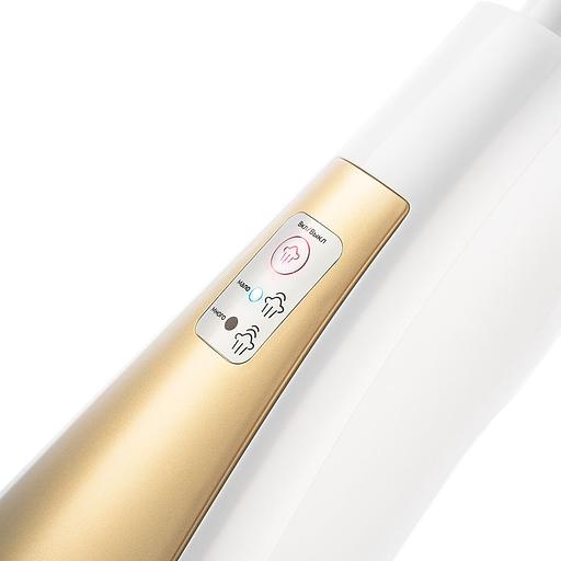 Швабра паровая Kitfort KT-1014 1300Вт золотистый/белый фото 6