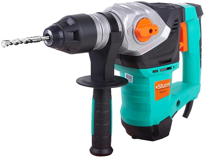 Перфоратор Sturm! RH2517 патрон:SDS-plus уд.:5.5Дж 1700Вт (кейс в комплекте) фото 1