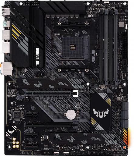 Материнская плата Asus TUF GAMING B550-PRO Soc-AM4 AMD B550 4xDDR4 ATX AC`97 8ch(7.1) 2.5Gg RAID+HDMI+DP фото 1