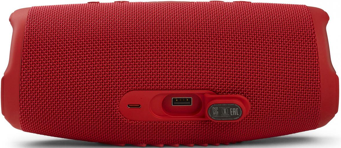 Колонка порт. JBL Charge 5 красный 30W 2.0 BT 15м 7500mAh (JBLCHARGE5RED) фото 3