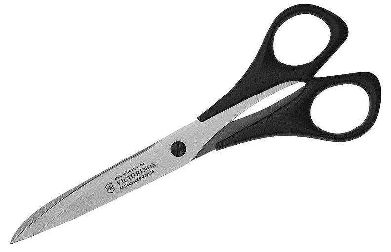 Ножницы Victorinox 8.0906.16 бытовые 160мм нержавеющая сталь черный фото 1