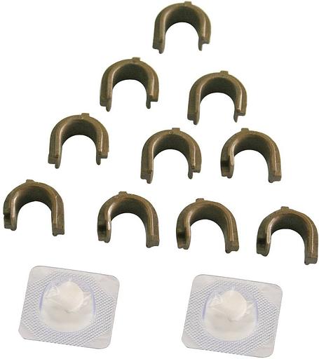 Комплект бушингов Cet CET3687R (BSH-P2035) для HP LaserJet P2035/P2055/M401/M425 резинового вала (упак.:2шт) фото 1