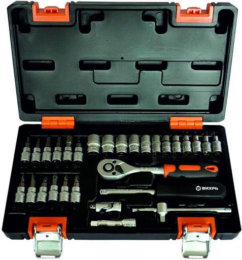 Набор инструментов Вихрь 73/6/7/1 29 предметов (жесткий кейс) фото 1