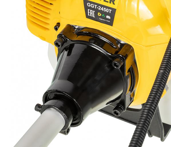 Триммер бензиновый Huter GGT-2450T 2500Вт неразбор.штан. реж.эл.:леска/нож фото 7