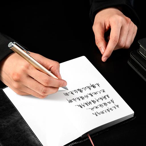 Ручка гелевая Deli S99 авт. 0.5мм корпус метал. ассорти черные чернила (упак.:1шт) фото 6