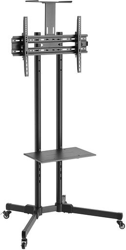 Подставка для телевизора Ultramounts UM 262 черный 37"-75" макс.50кг напольный мобильный фото 1