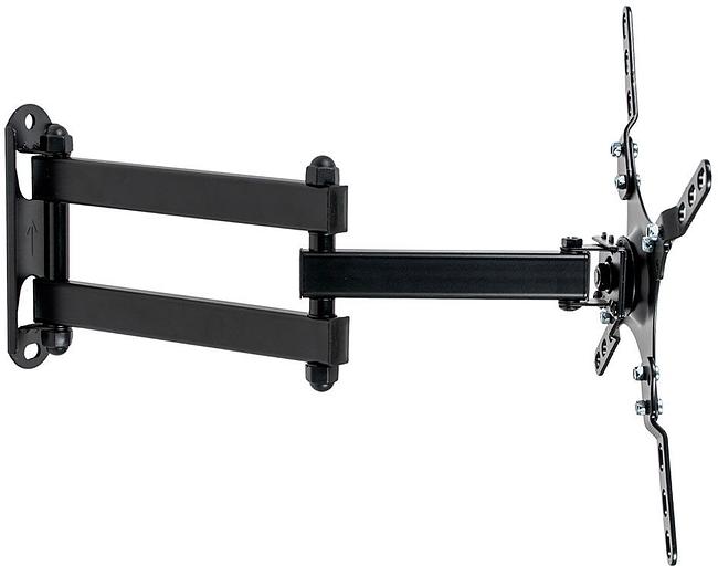 Кронштейн для телевизора Kromax DIX-13 черный 15"-42" макс.20кг настенный поворотно-выдвижной и наклонный фото 3