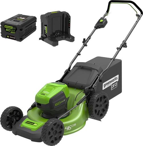 Газонокосилка роторная Greenworks GD60LM46HPK4 (2502807UB) фото 2