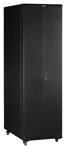 Шкаф коммутационный Lanmaster (TWT-CBB-42U-6X10-P1) 42U 600x1000мм пер.дв.перфор. задн.дв.перфор.2-хст. 2 бок.пан. 800кг черный IP20 фото 5