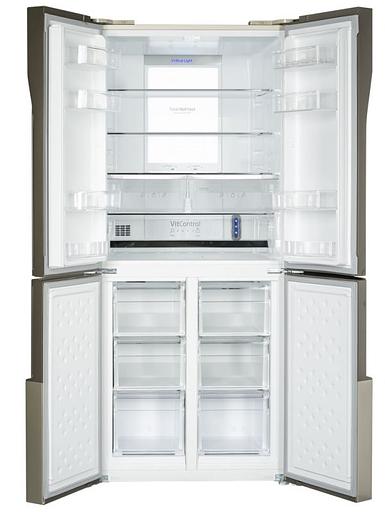 Холодильник Hansa FY418.3DFXC нержавеющая сталь (двухкамерный) фото 2