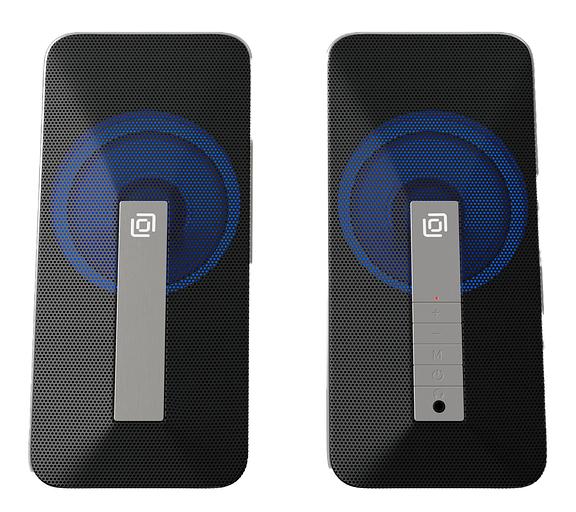 Колонки Оклик OK-130 2.0 черный 10Вт фото 2