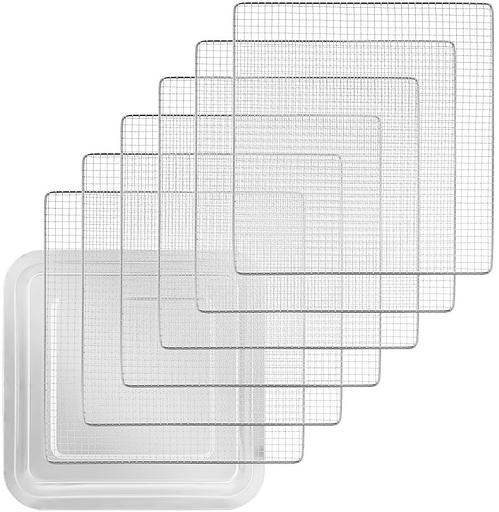 Сушка для фруктов и овощей Kitfort KT-1917 7под. 400Вт нержавеющая сталь фото 3