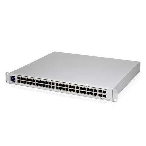 Коммутатор Ubiquiti USW-48-POE 4SFP 600W управляемый фото 1