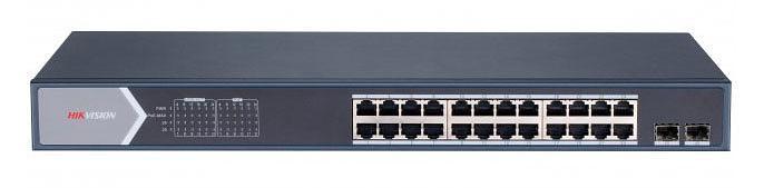 Коммутатор Hikvision DS-3E1526P-SI управляемый фото 1