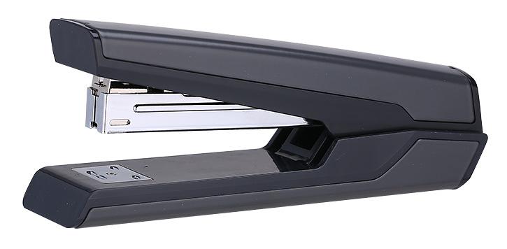 Степлер настольный Deli E0463Black Exceed 24/6 26/6 (25листов) черный 100скоб металл закрытый/открытый коробка фото 4