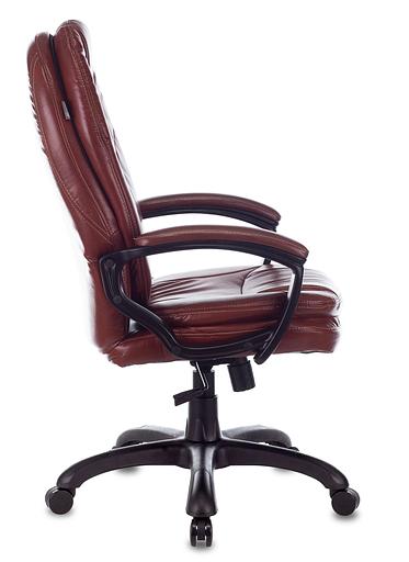 Кресло руководителя Бюрократ CH-868N коричневый Boroko-37 искусственная кожа крестовина пластик фото 3