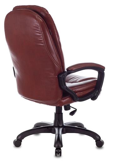 Кресло руководителя Бюрократ CH-868N коричневый Boroko-37 искусственная кожа крестовина пластик фото 4