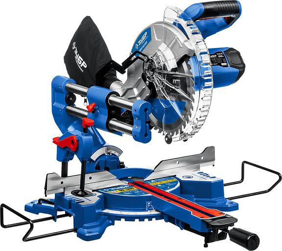 Торцовочная пила Зубр ППТ-255-П 2000Вт 5000об/мин d=255мм фото 1
